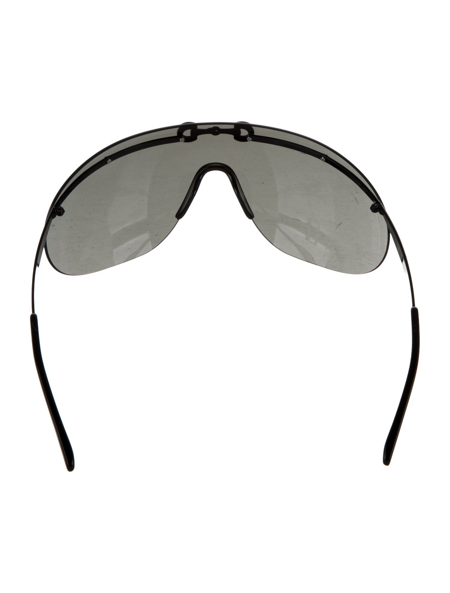 Gucci Shield Tinted Sunglasses