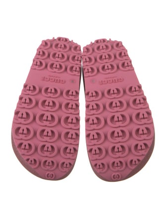 Gucci Interlocking G Logo Glitter Slides