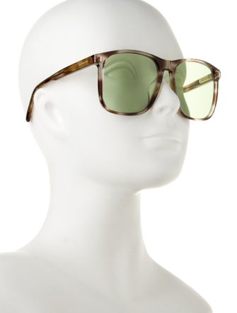 Gucci Square Tinted Sunglasses