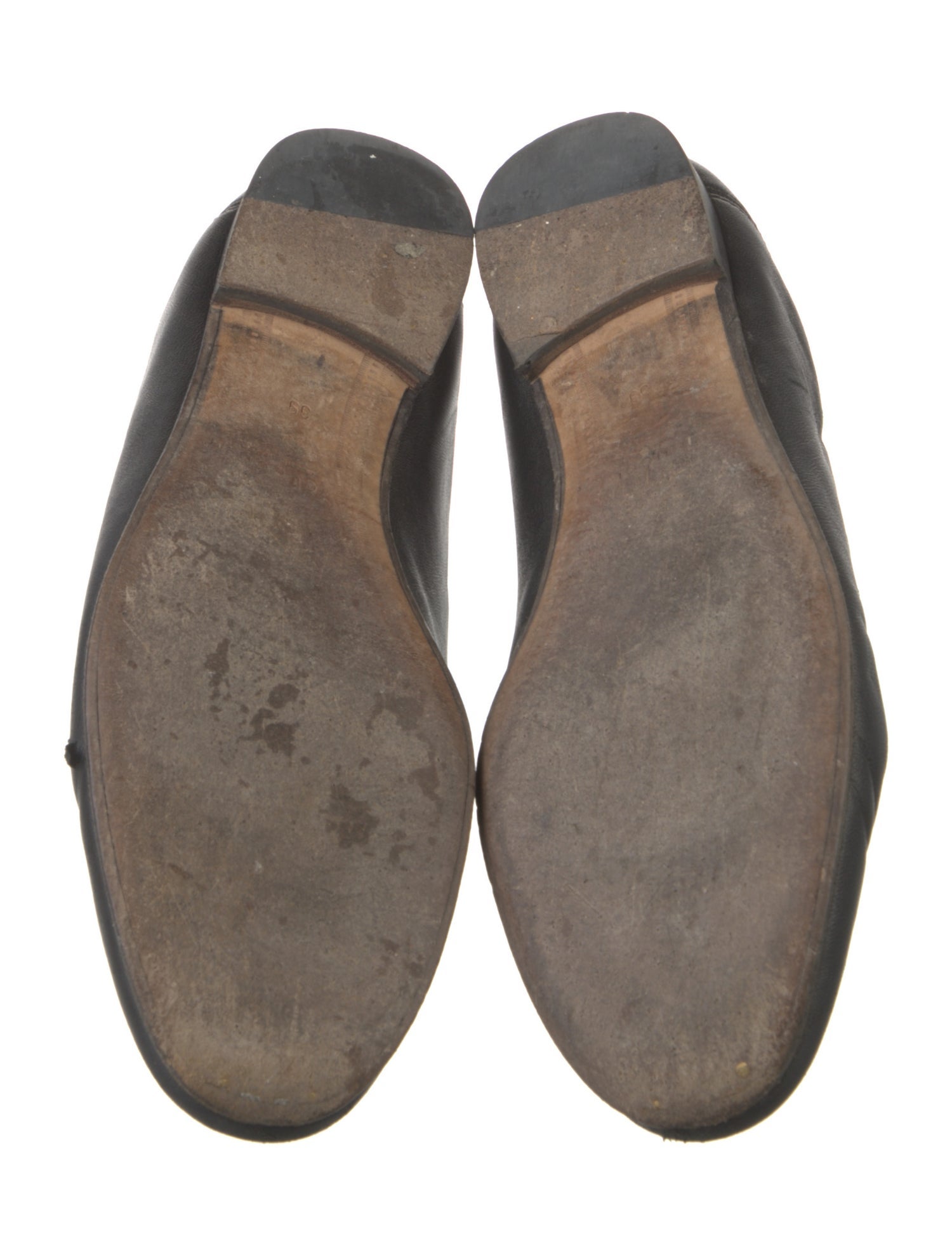 Gucci Horsebit Accent Leather Loafers