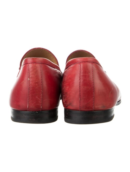 Gucci Horsebit Accent Leather Loafers