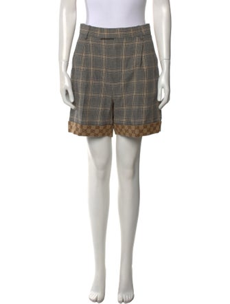 Gucci Linen Mini Shorts