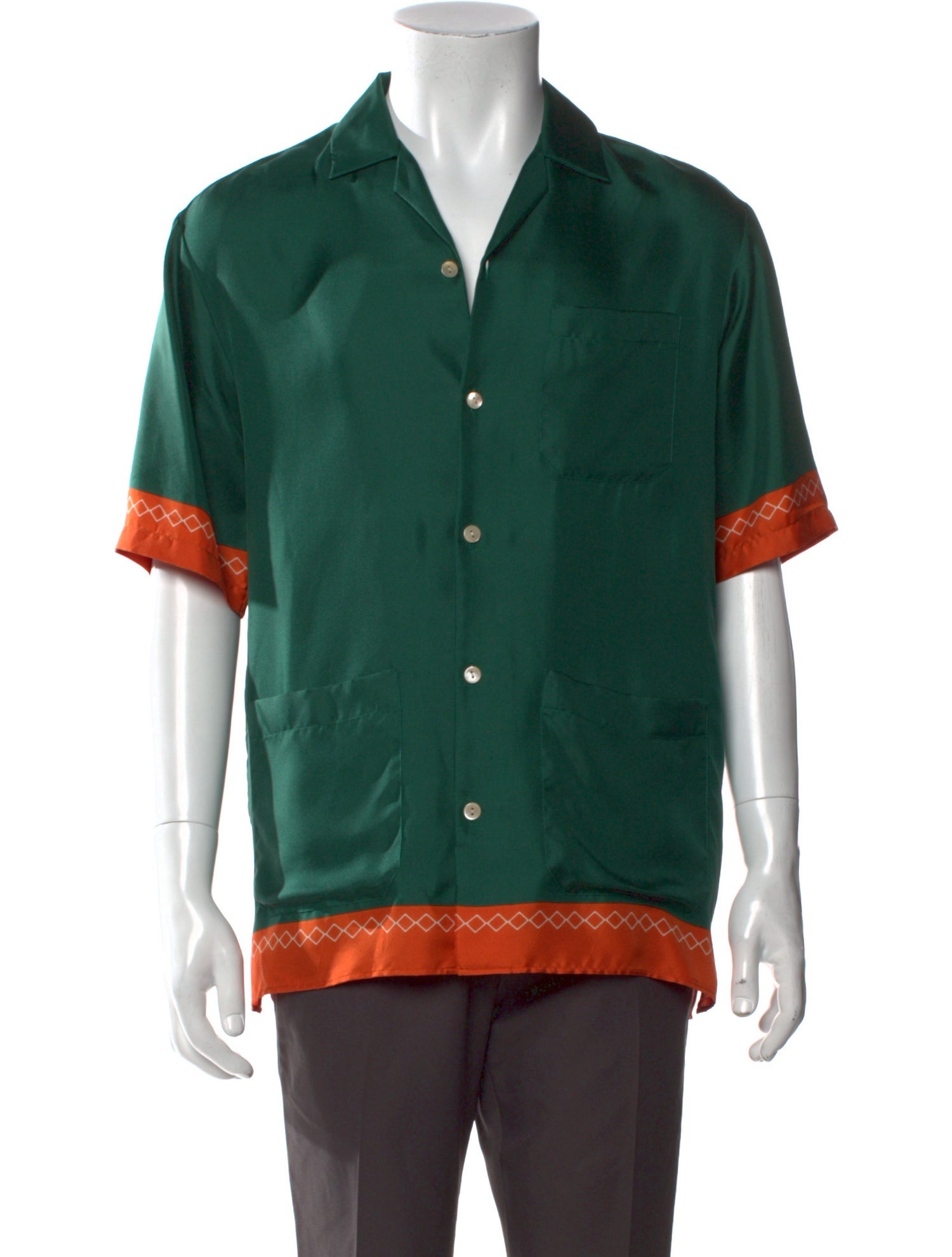 Gucci GG Supreme Silk Shirt