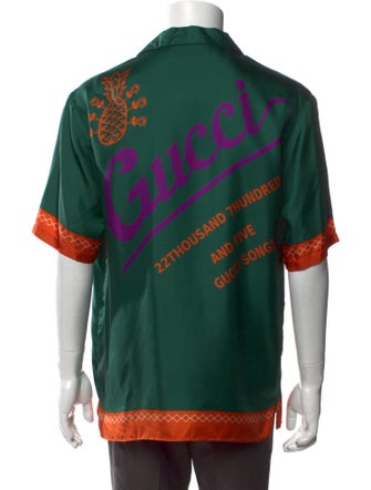 Gucci GG Supreme Silk Shirt