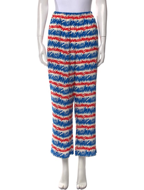 Gucci Silk Wide Leg Pants