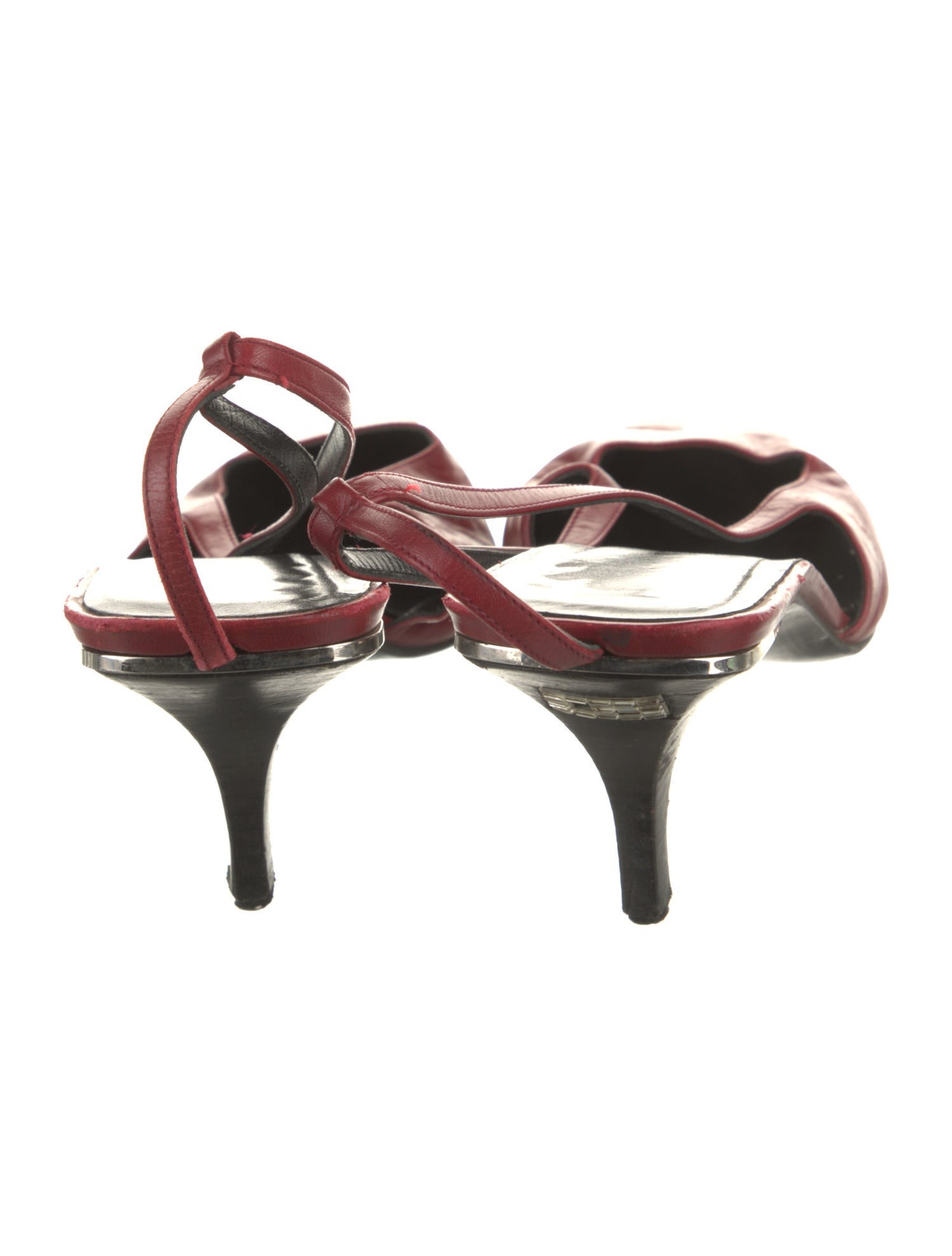 Gucci Leather Slingback Pumps