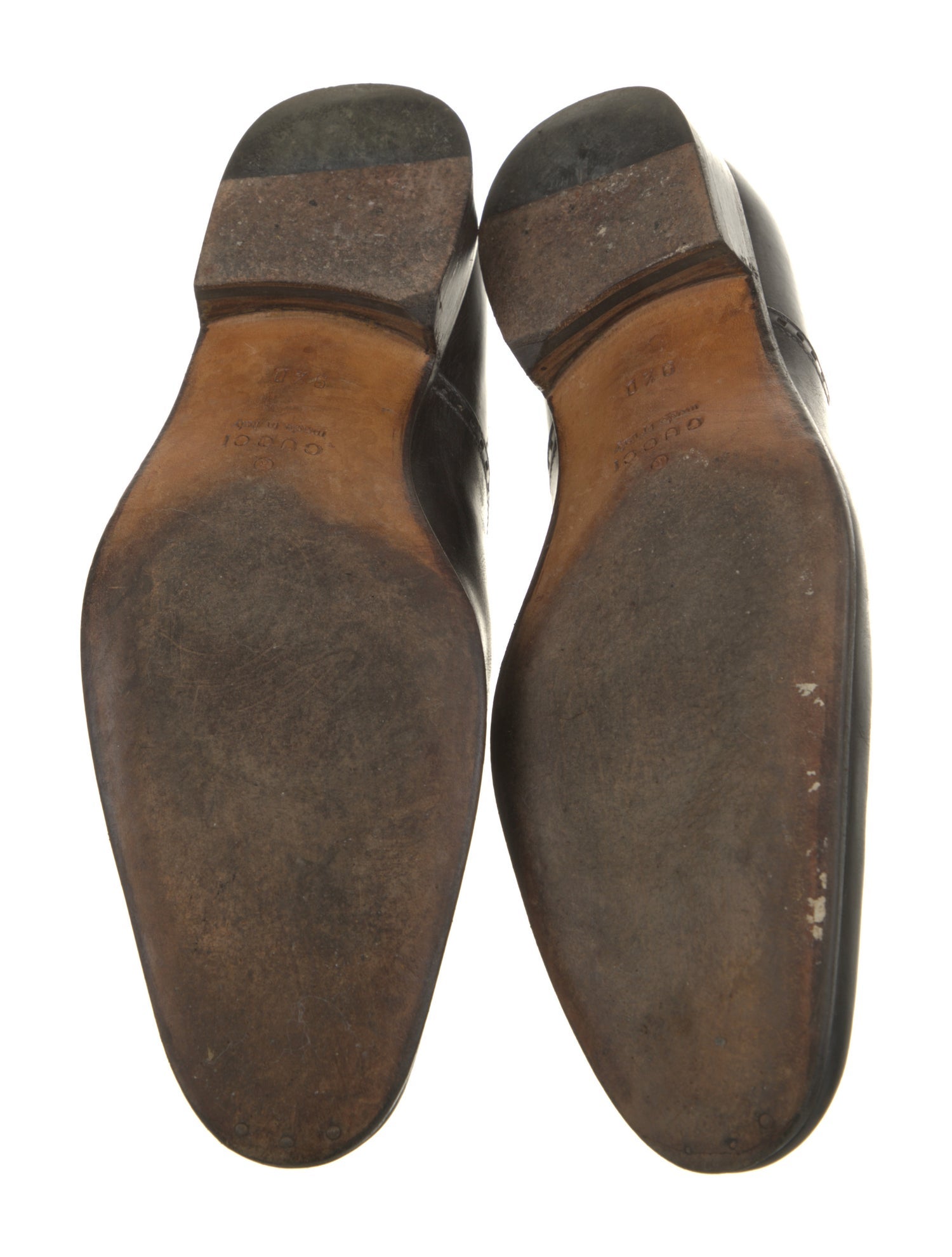 Gucci Leather Dress Loafers