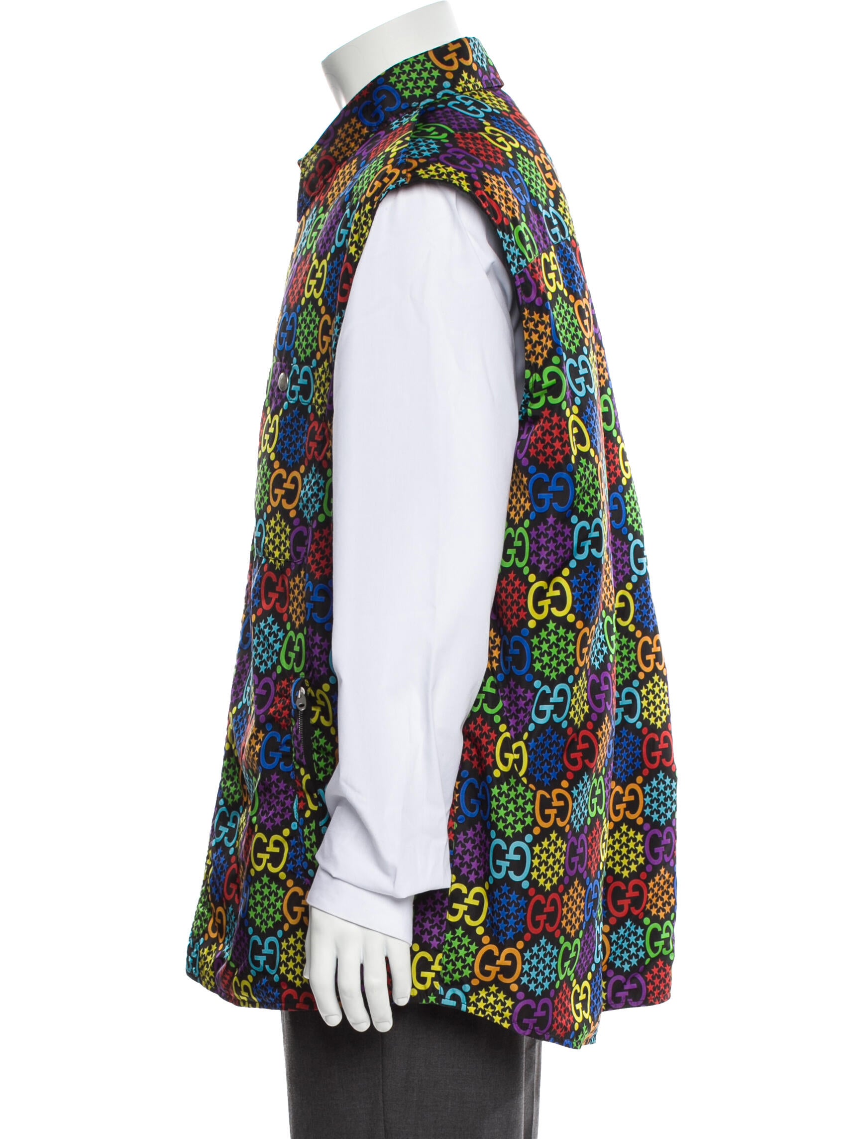 Gucci GG Psychedelic Printed Vest