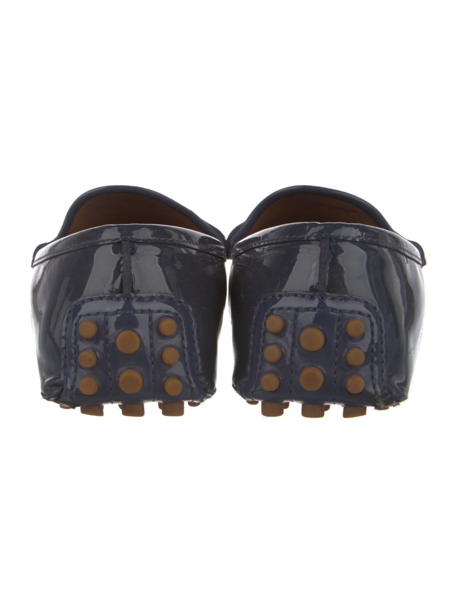 Gucci Horsebit Accent Patent Leather Loafers