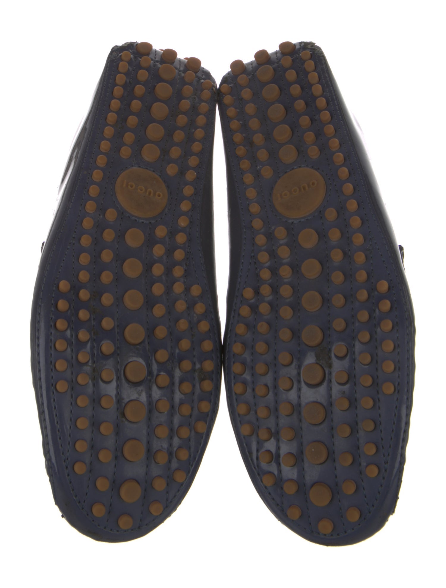 Gucci Horsebit Accent Patent Leather Loafers