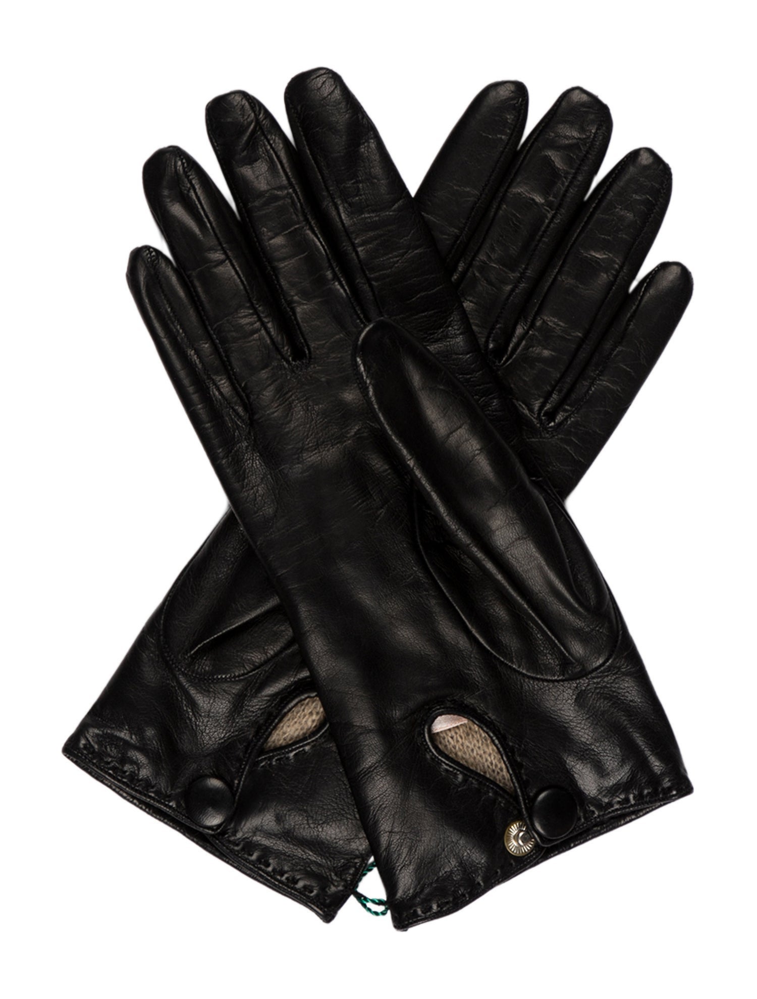Gucci Vintage Leather Gloves w/Tags