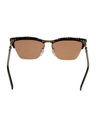 Gucci Cat-Eye Tinted Sunglasses
