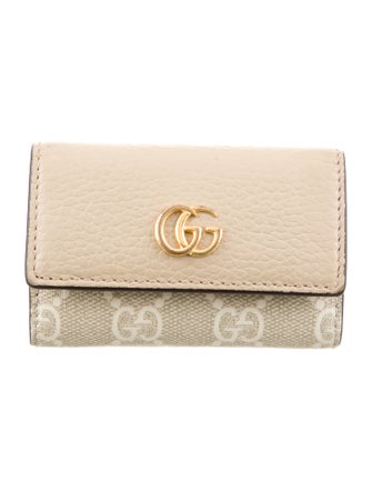 Gucci GG Supreme 6 Key Holder