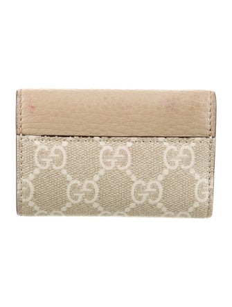 Gucci GG Supreme 6 Key Holder