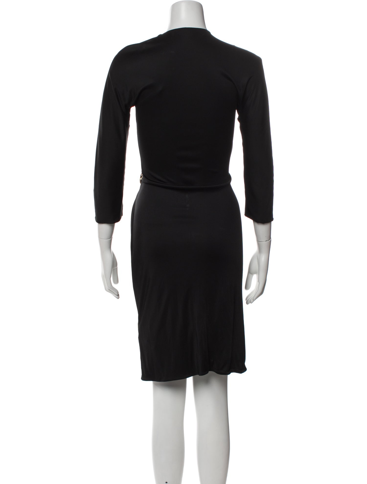 Gucci V-Neck Midi Length Dress