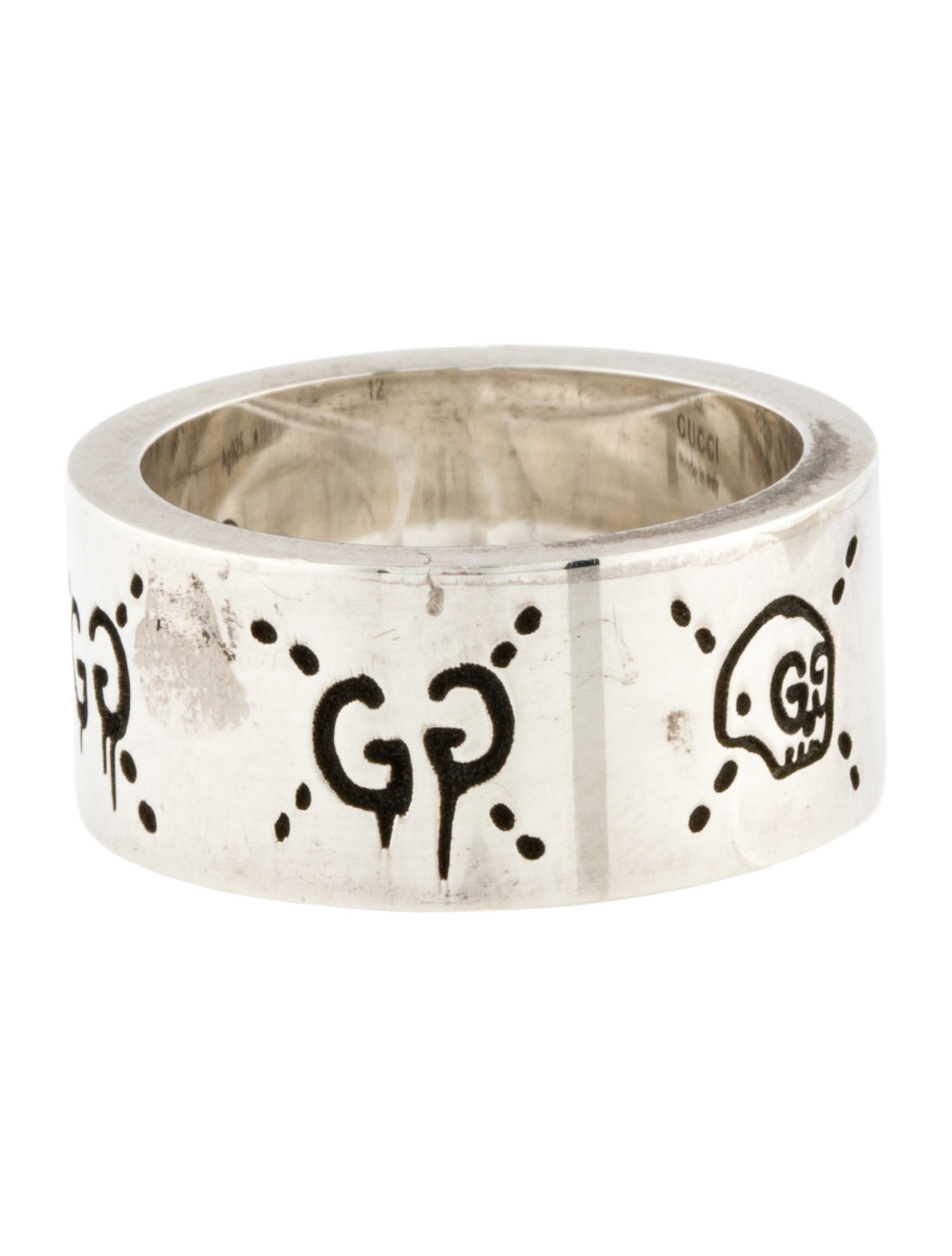 Gucci Ghost Band Ring