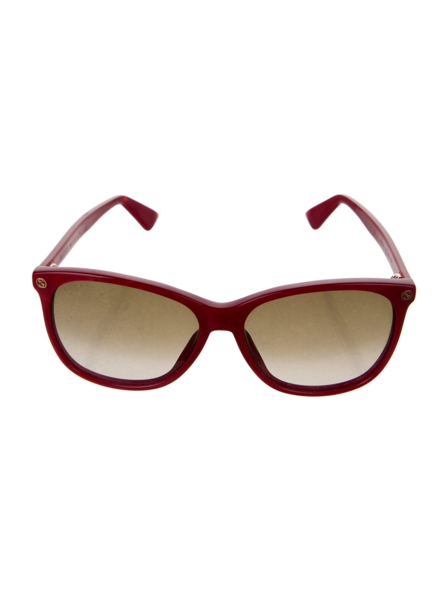Gucci Web Accent Wayfarer Sunglasses