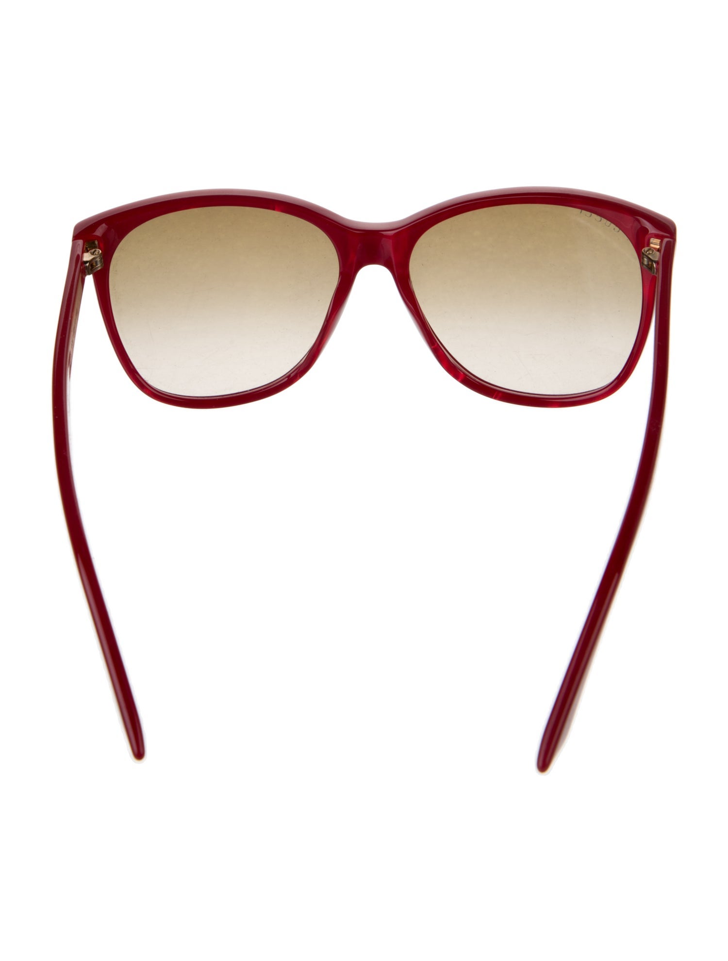 Gucci Web Accent Wayfarer Sunglasses