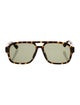 Gucci Aviator Tinted Sunglasses