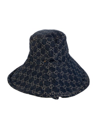 Gucci GG Denim California Fisherman Hat