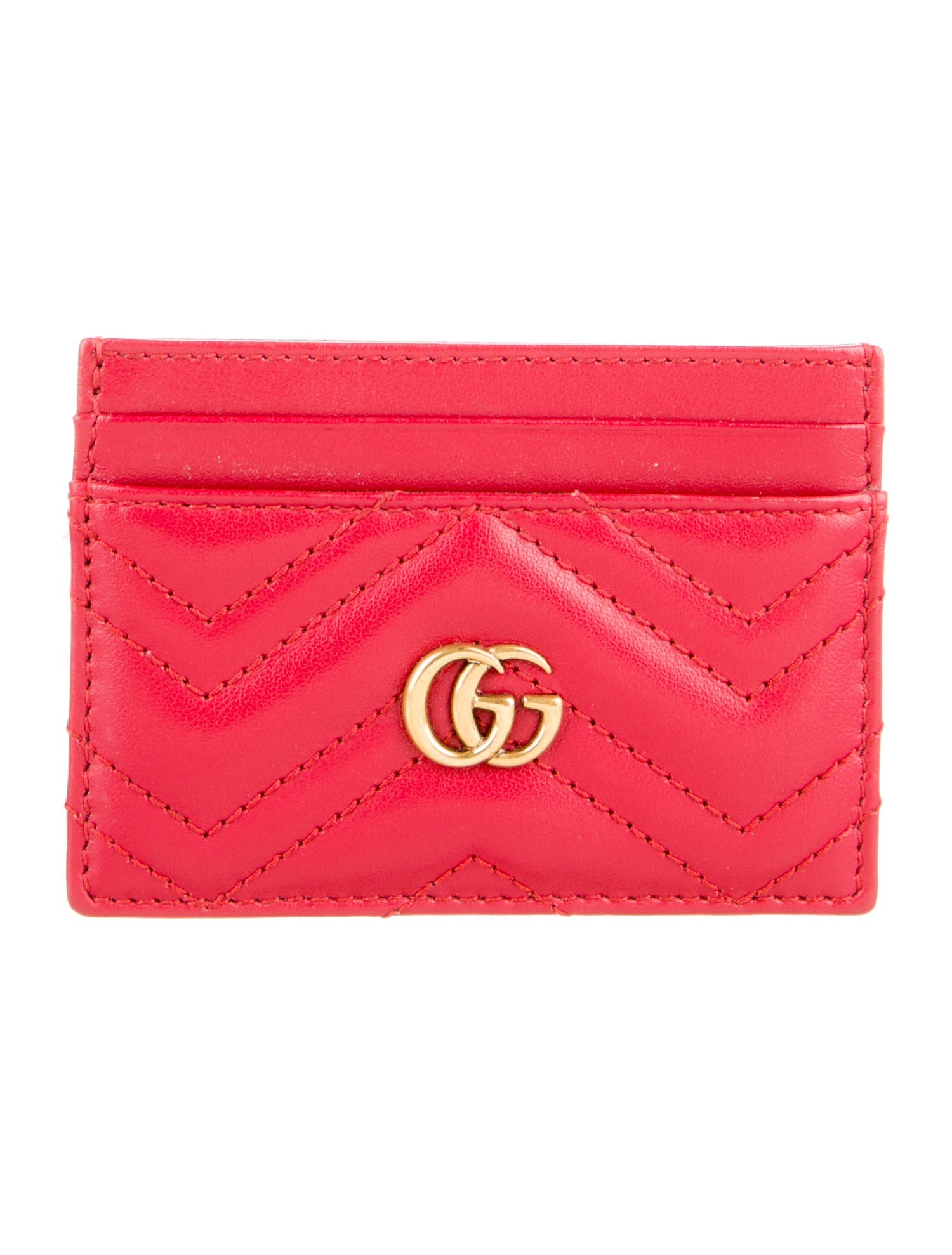 Gucci Marmont Double G Logo Card Holder