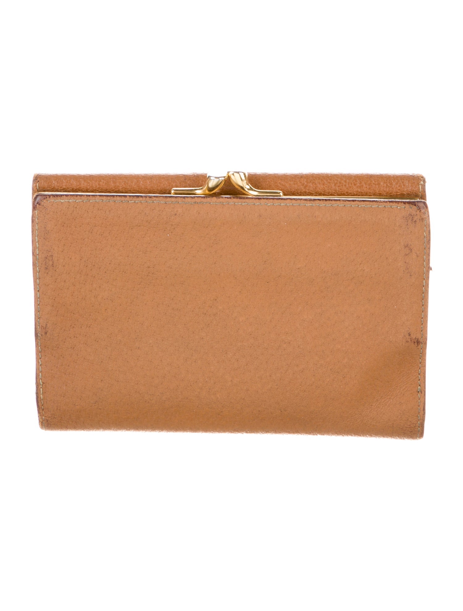 Gucci Vintage Horsebit Accent French Purse