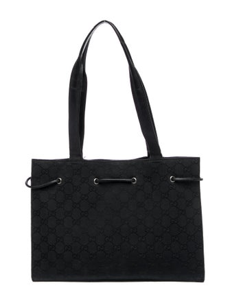 Gucci GG Canvas Shoulder Bag Vintage