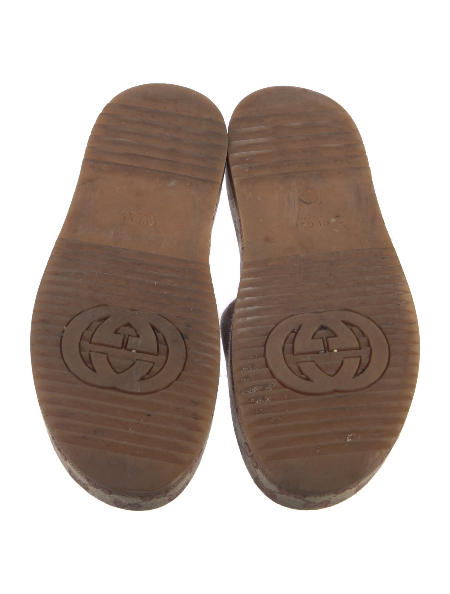 Gucci GG Canvas Slides