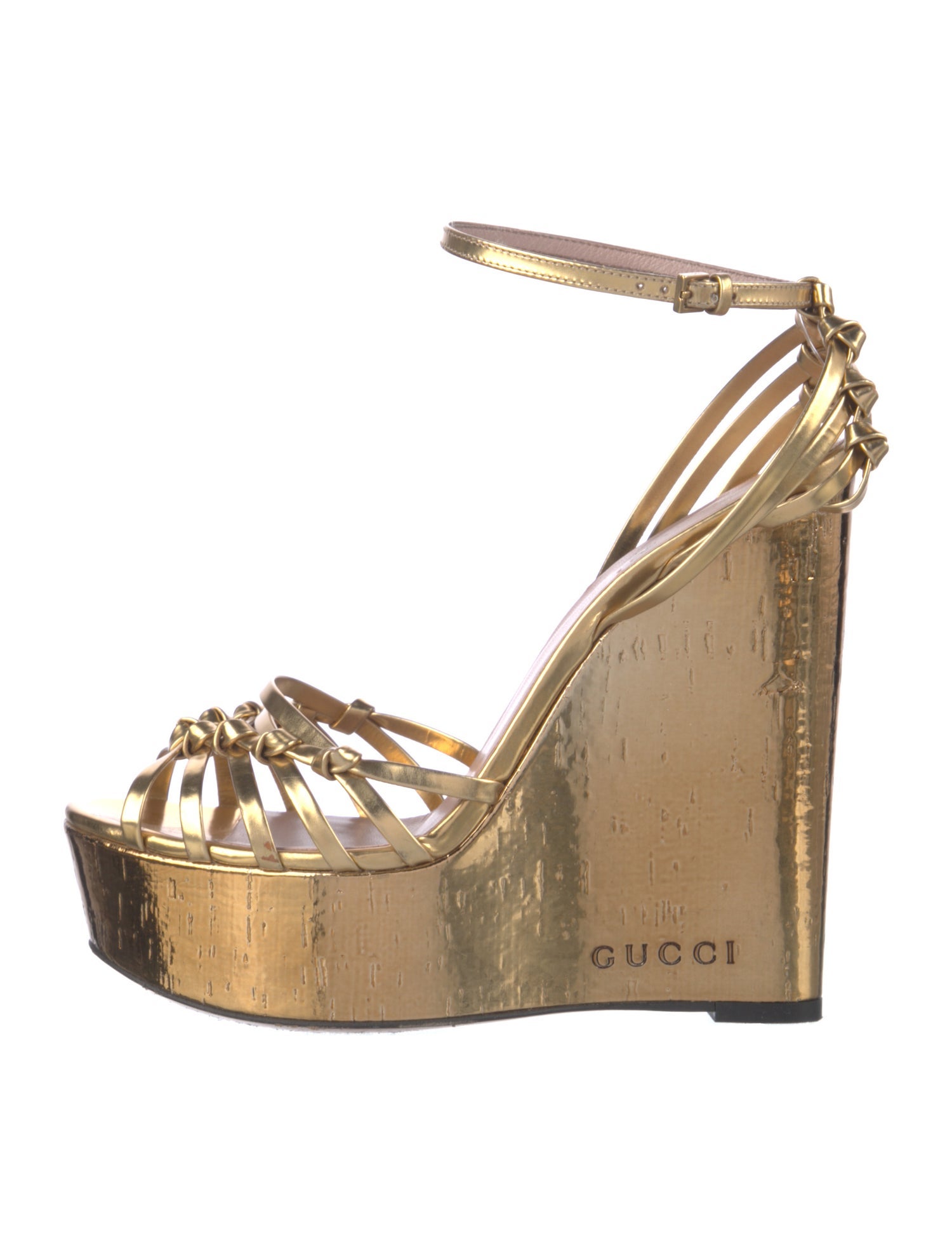 Gucci Leather Sandals