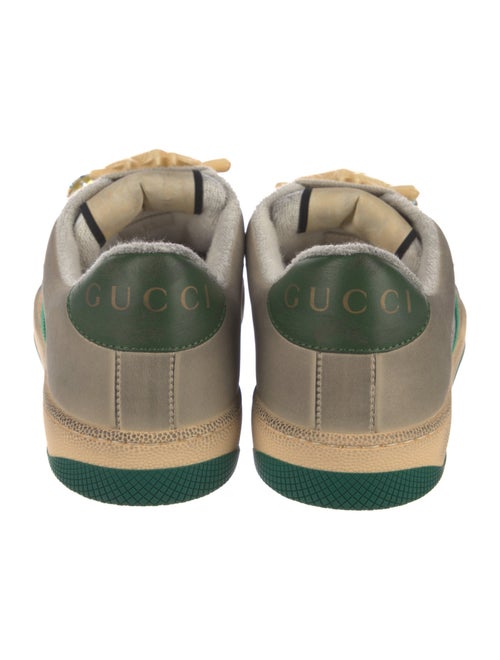 Gucci Web Accent Suede Sneakers