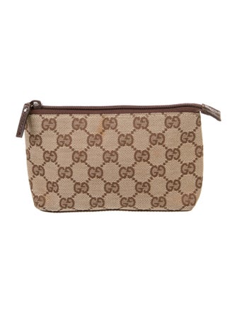 Gucci GG Canvas Cosmetic Bag