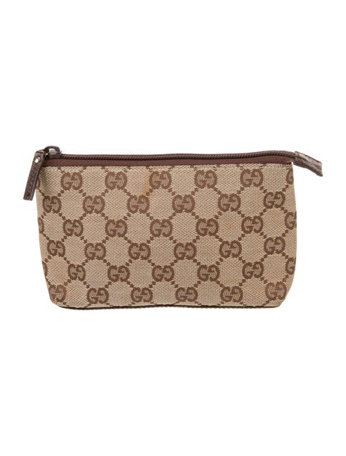 Gucci GG Canvas Cosmetic Bag