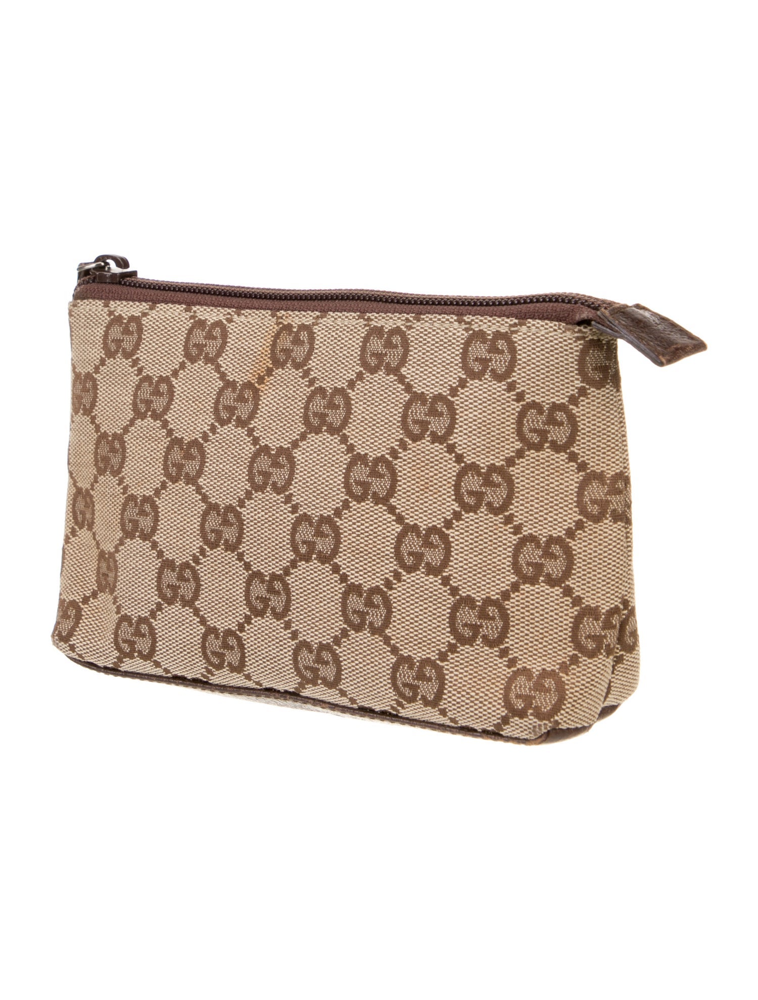 Gucci GG Canvas Cosmetic Bag