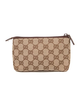 Gucci GG Canvas Cosmetic Bag
