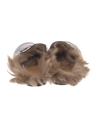 Gucci Horsebit Accent Leather Mules