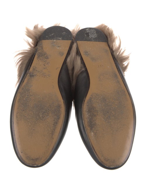 Gucci Horsebit Accent Leather Mules