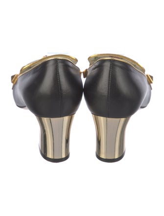 Gucci GG Supreme Leather Pumps