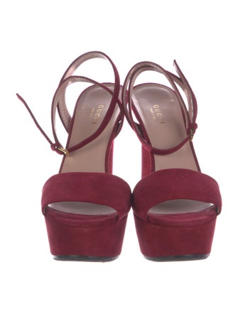 Gucci Suede Sandals