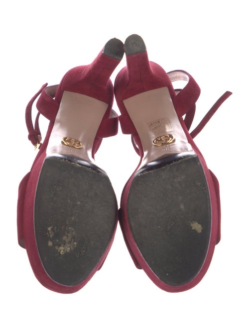Gucci Suede Sandals