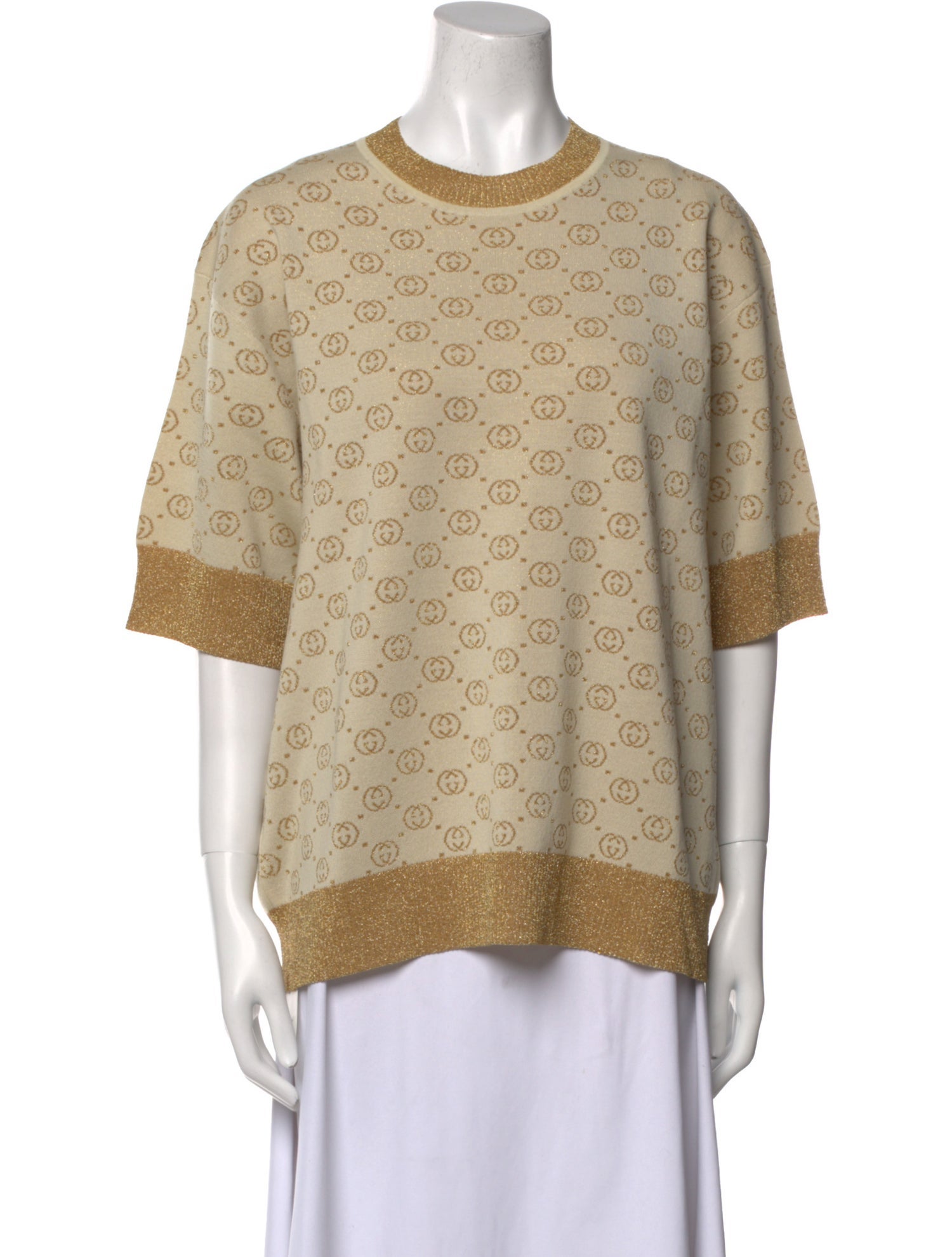 Gucci Wool Printed Sweatshirt