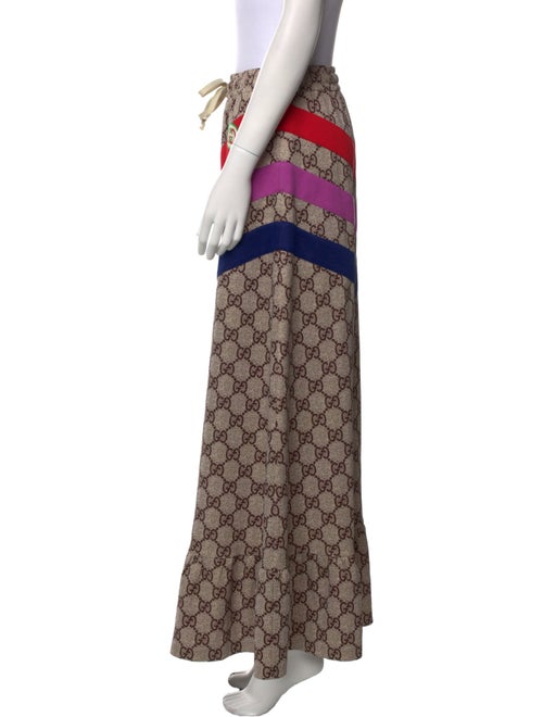 Gucci Printed Long Skirt