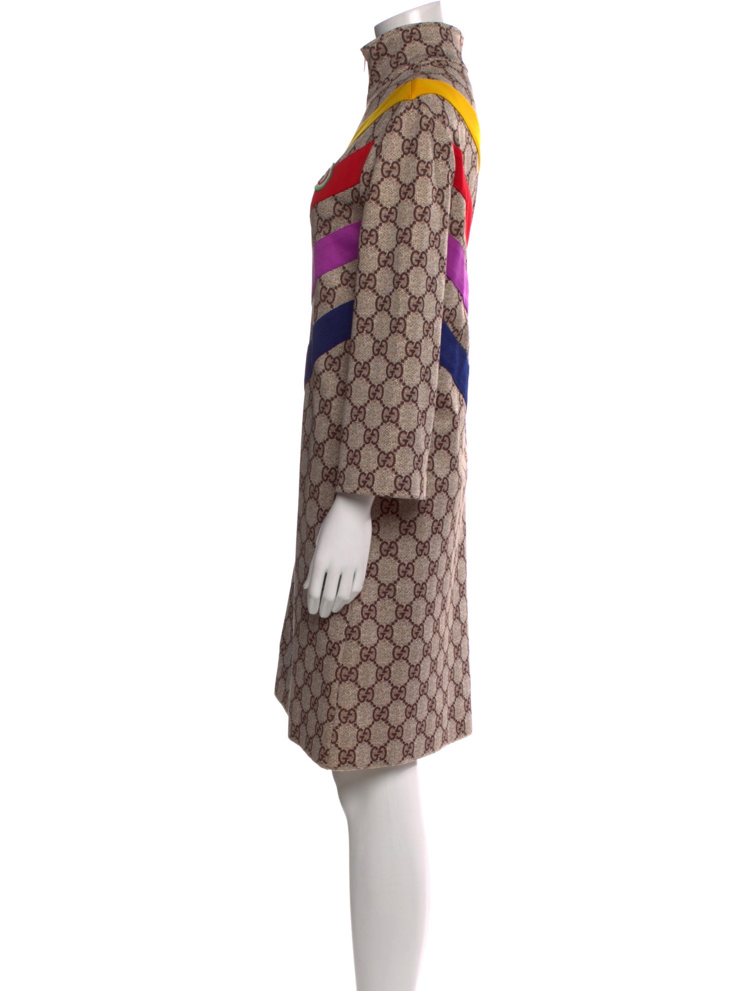 Gucci Printed Knee-Length Dress