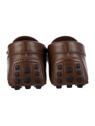 Gucci GG Supreme Leather Drivers