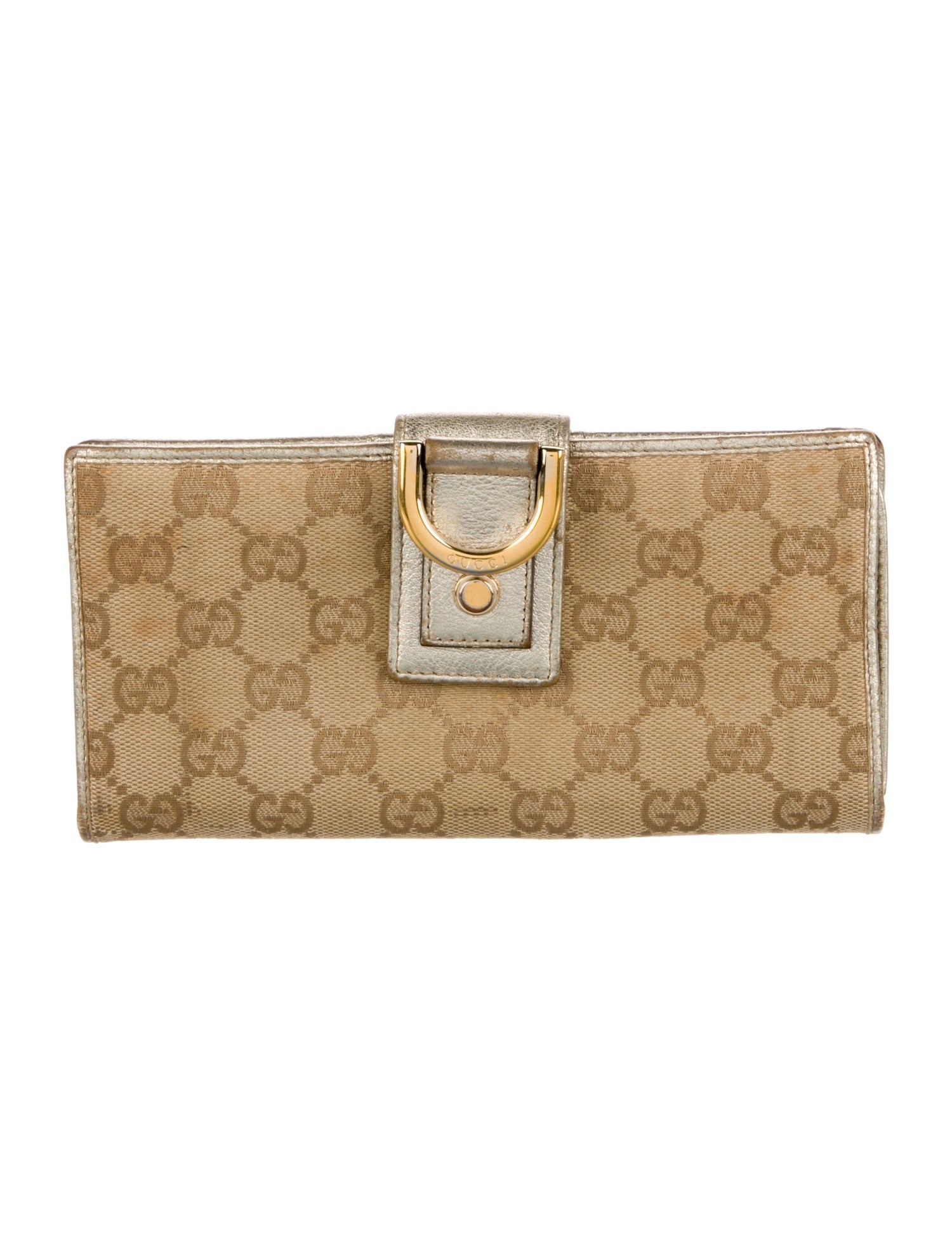 Gucci GG Canvas Canvas Continental Wallet