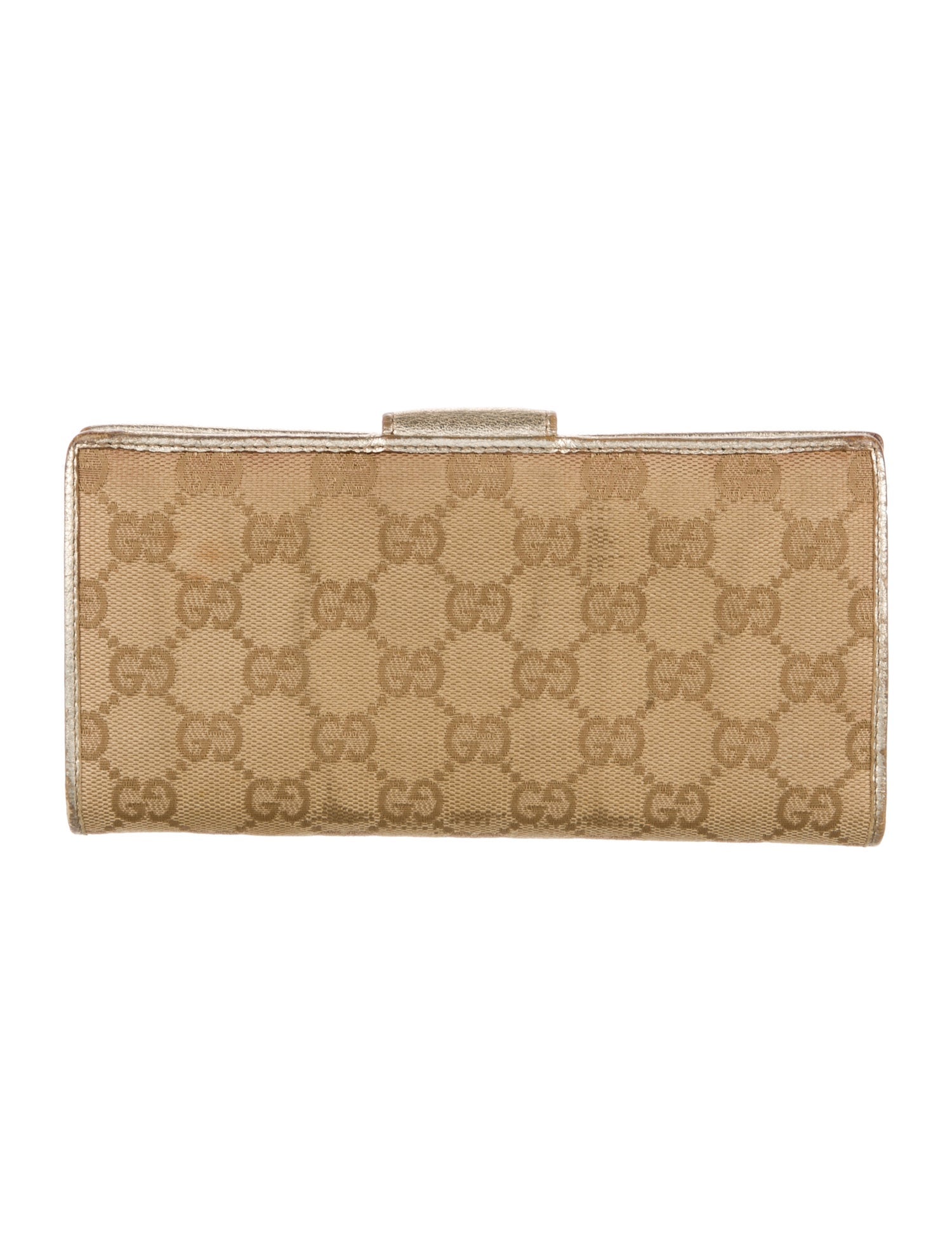 Gucci GG Canvas Canvas Continental Wallet