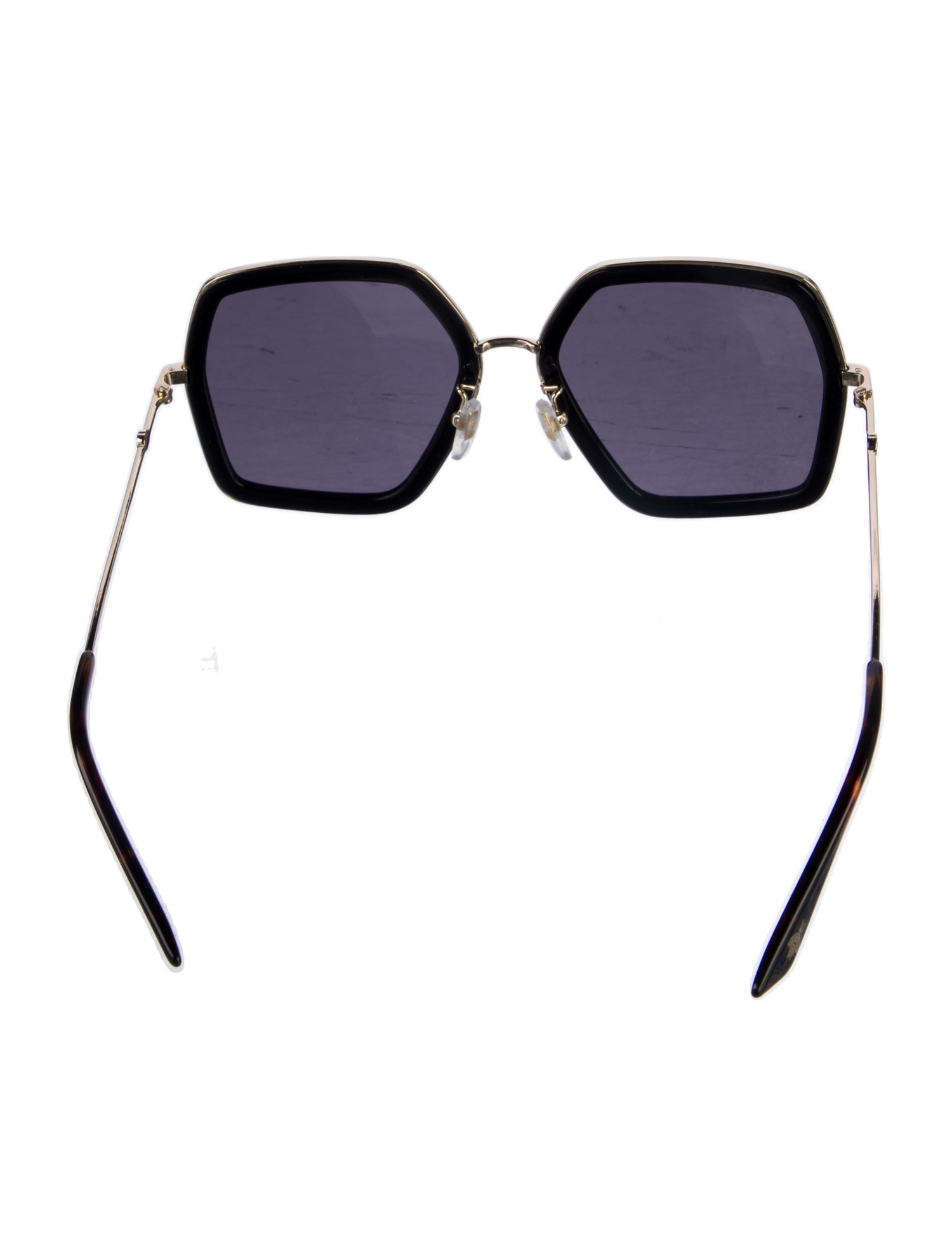 Gucci Bee Accent Oversize Sunglasses