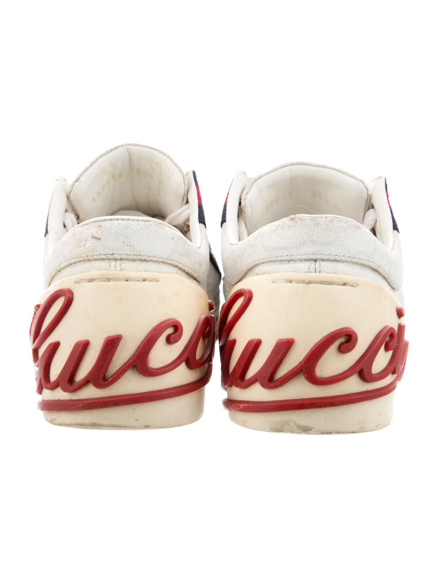Gucci GG Canvas Grosgrain Trim Sneakers
