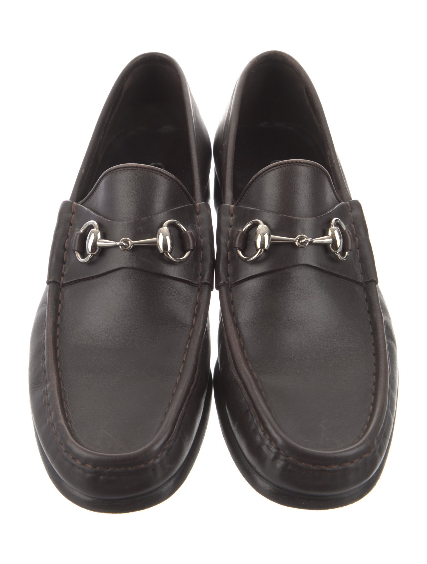 Gucci Leather Dress Loafers