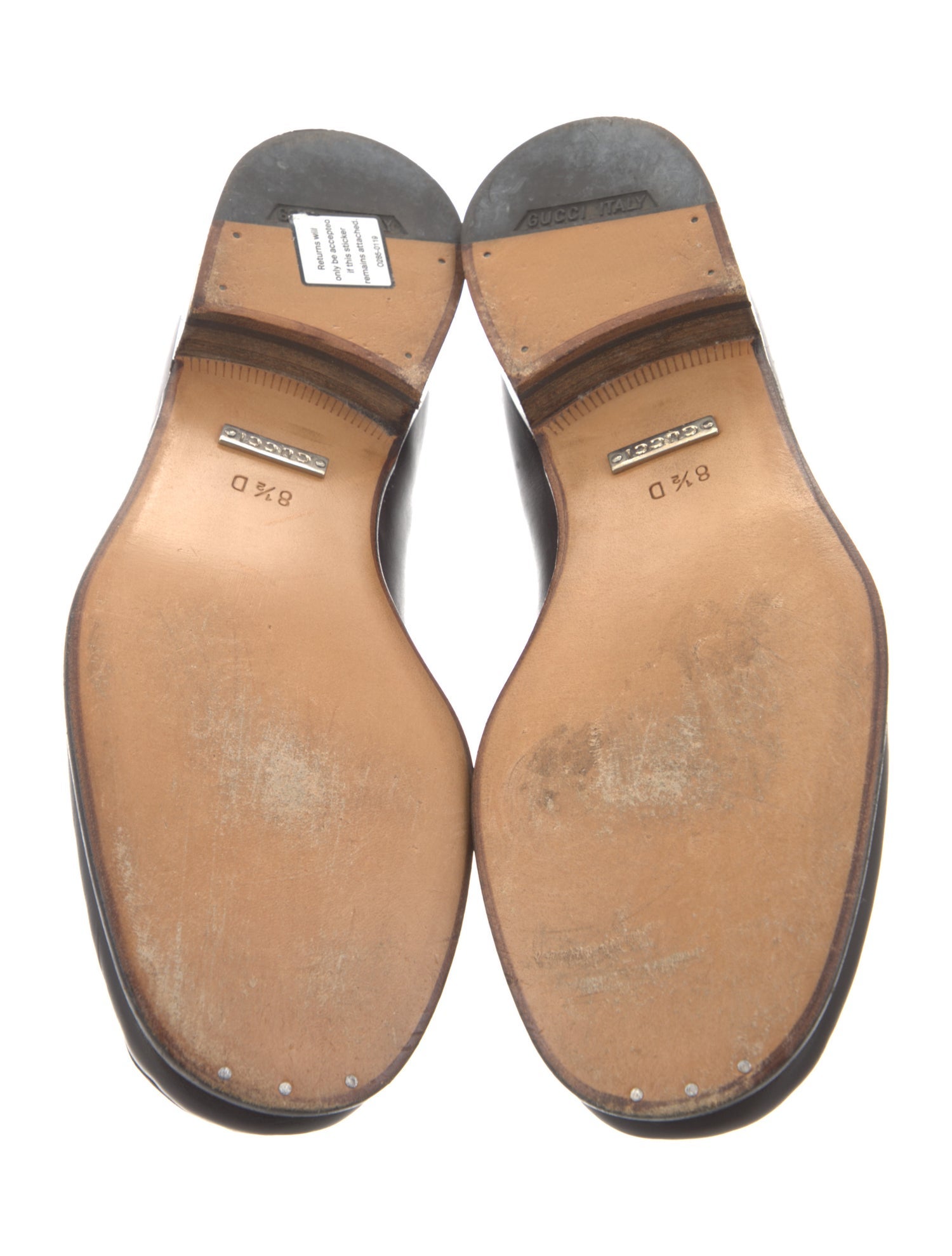 Gucci Leather Dress Loafers