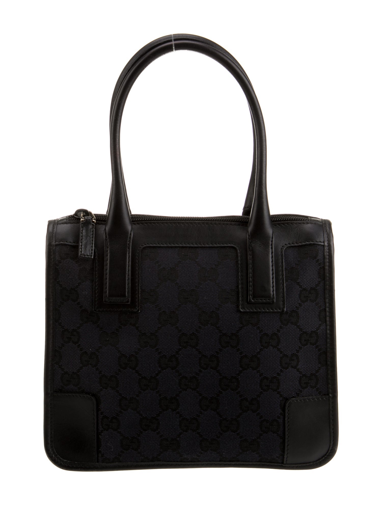 Gucci GG Canvas Top Handle Bag Vintage